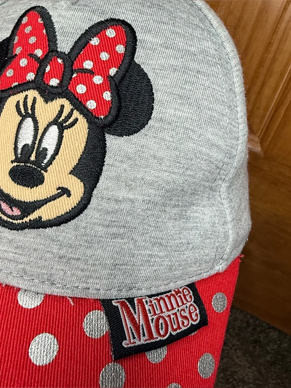 Disney Minnie Mouse baseball hat cap girls